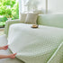 Fresh Geometric Sofa Throw Cover, Modern Textured Breathable Couch Protector Blanket