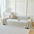 Fresh Geometric Sofa Throw Cover, Modern Textured Breathable Couch Protector Blanket