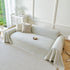 Fresh Geometric Sofa Throw Cover, Modern Textured Breathable Couch Protector Blanket