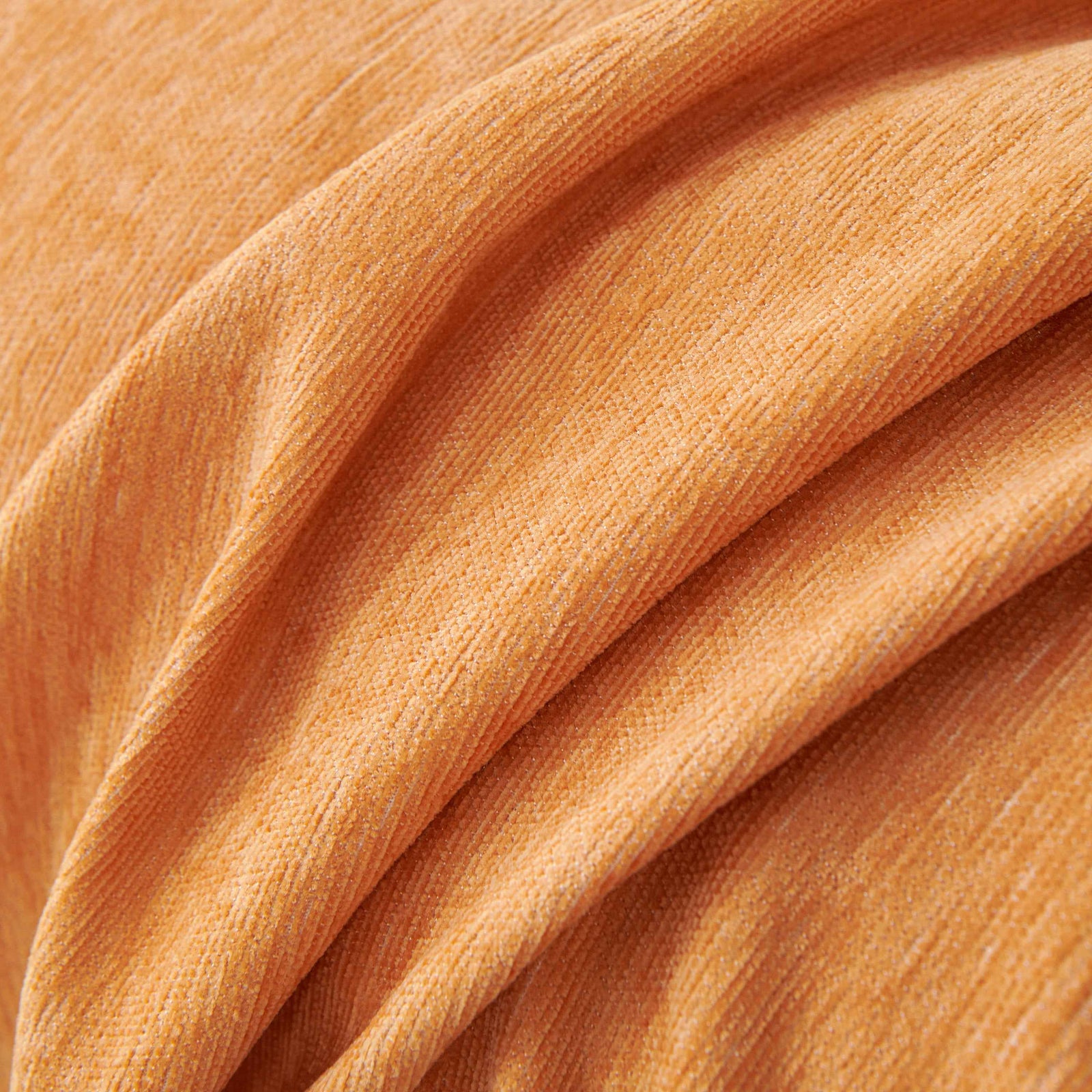 Solid Color Chenille Sofa Throw Blanket, Cozy & Easy Care Fringed Furniture Protector