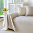 Cooling Ice Silk Soft Sofa Cover Blanket, Woven Geometric Textured Modern Couch Cover