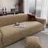 Modern Geometric Jacquard Sofa Slipcover, High Stretch 1-Piece Textured Couch Cover