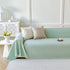 Cooling Ice Silk Soft Sofa Cover Blanket, Woven Geometric Textured Modern Couch Cover