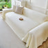 Cooling Ice Silk Soft Sofa Cover Blanket, Woven Geometric Textured Modern Couch Cover