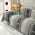 Chenille Sofa Cover Throw Blanket, Boho Geometric Scratch Proof Couch Protector