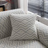 Modern Geometric Jacquard Sofa Slipcover, High Stretch 1-Piece Textured Couch Cover