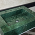 Handcrafted Verde Guatemala Custom Marble Sink (Ns-079)