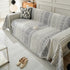 Chenille Sofa Cover Throw Blanket, Boho Geometric Scratch Proof Couch Protector
