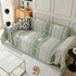Chenille Sofa Cover Throw Blanket, Boho Geometric Scratch Proof Couch Protector