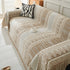 Chenille Sofa Cover Throw Blanket, Boho Geometric Scratch Proof Couch Protector