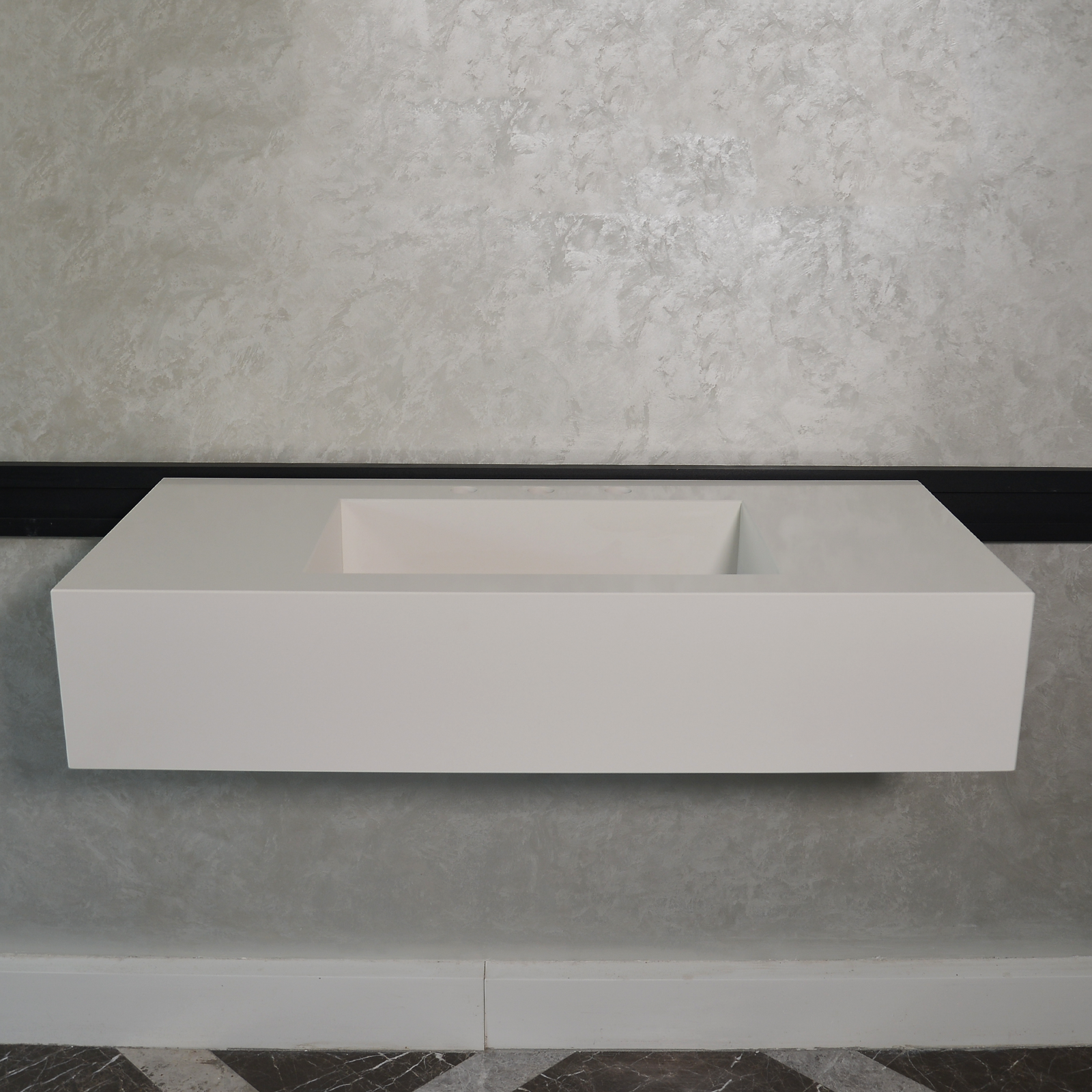 Handcrafted Custom Quartz Sink (Qu-080)