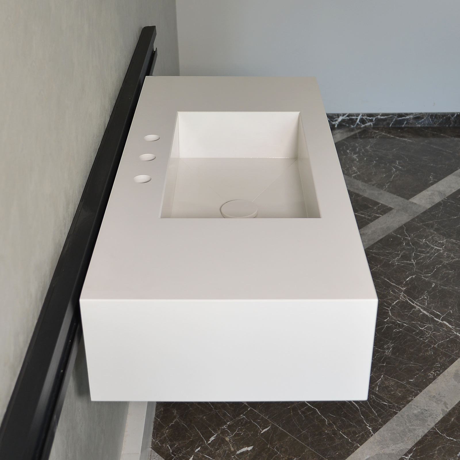 Handcrafted Custom Quartz Sink (Qu-080)