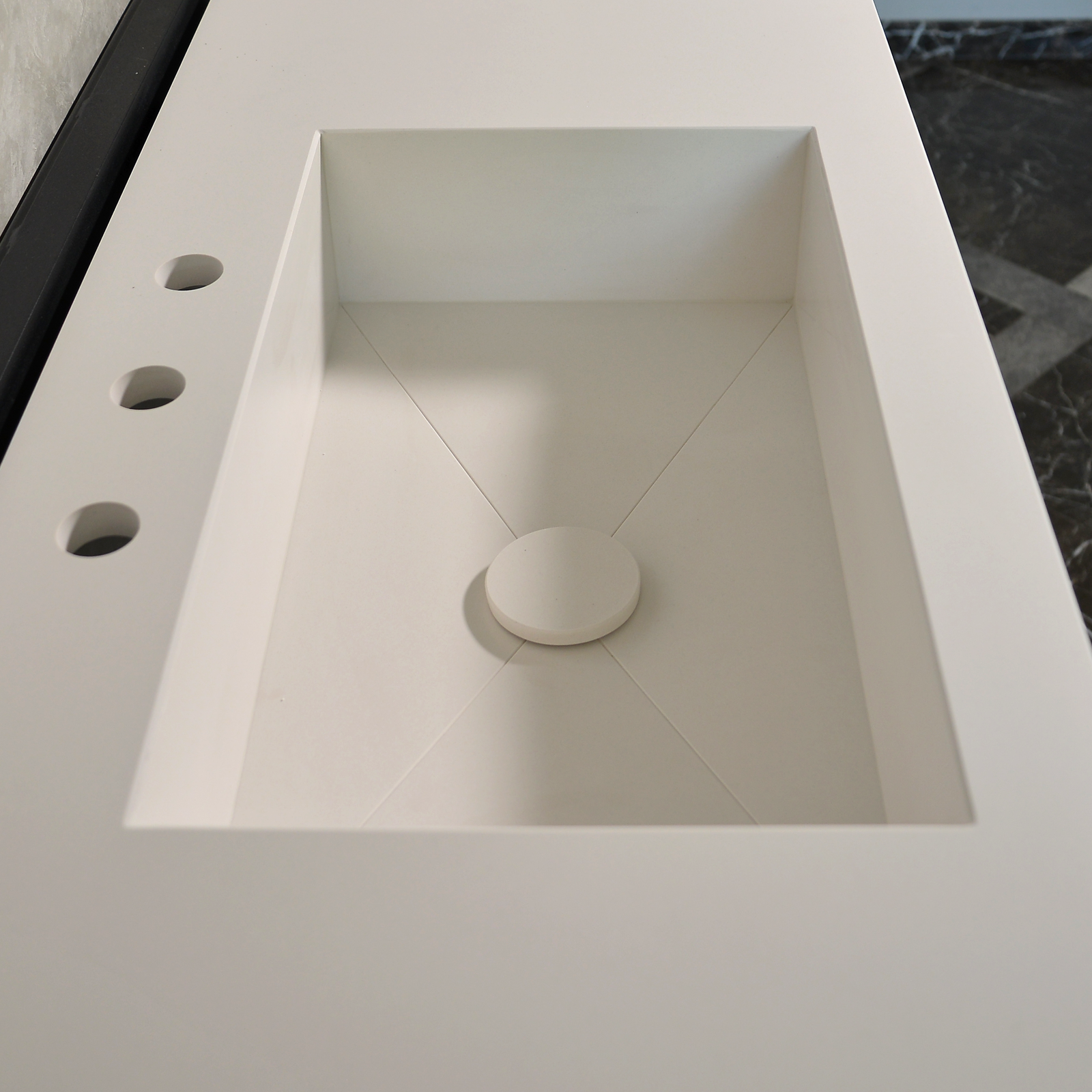 Handcrafted Custom Quartz Sink (Qu-080)
