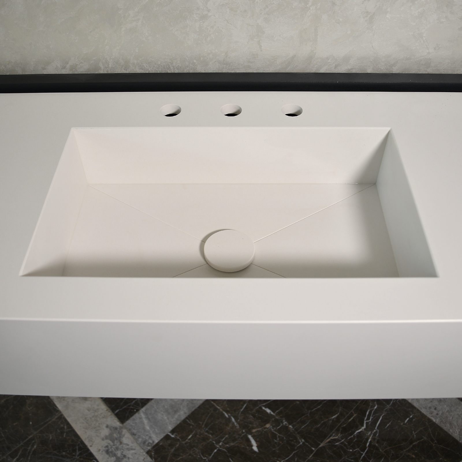Handcrafted Custom Quartz Sink (Qu-080)
