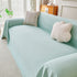 Cooling Ice Silk Knit Couch Cover, Breathable Pet Friendly Soft Throw Cover for Sofas