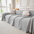 Cooling Ice Silk Knit Couch Cover, Breathable Pet Friendly Soft Throw Cover for Sofas