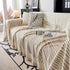 Cozy Striped Sofa Throw Blanket L Shaped Sectional Couch Covers Luxury Throws for Sofas
