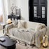 Cozy Striped Sofa Throw Blanket L Shaped Sectional Couch Covers Luxury Throws for Sofas