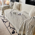 Cozy Striped Sofa Throw Blanket L Shaped Sectional Couch Covers Luxury Throws for Sofas