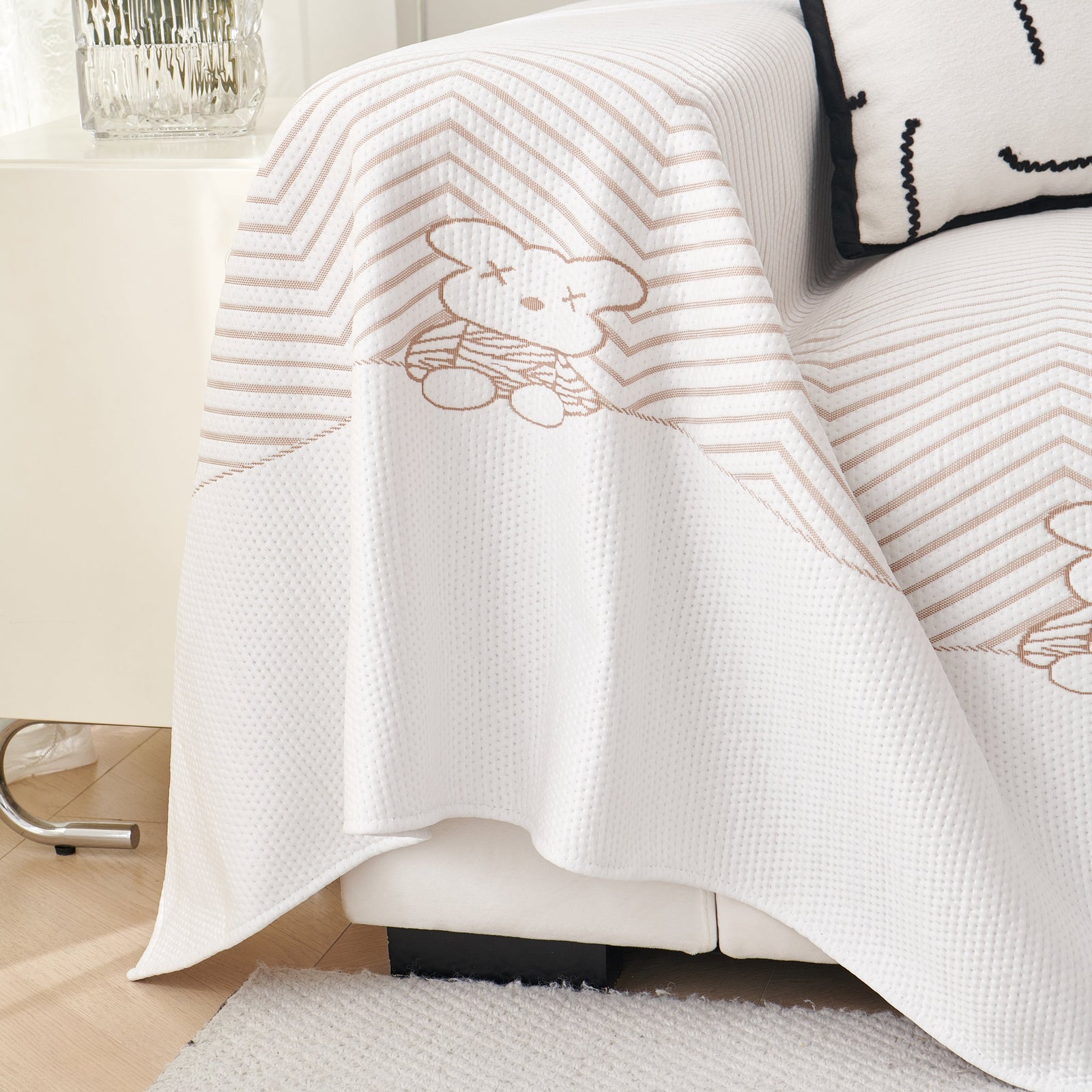 Cool Summer Blanket for Couches Soft Comfy Lightweight Cooling Sofa Blankets Cover