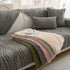 Winter Thickened Non-slip Blanket, Three-Dimensional Embossed Cotton Velvet Sofa Cover