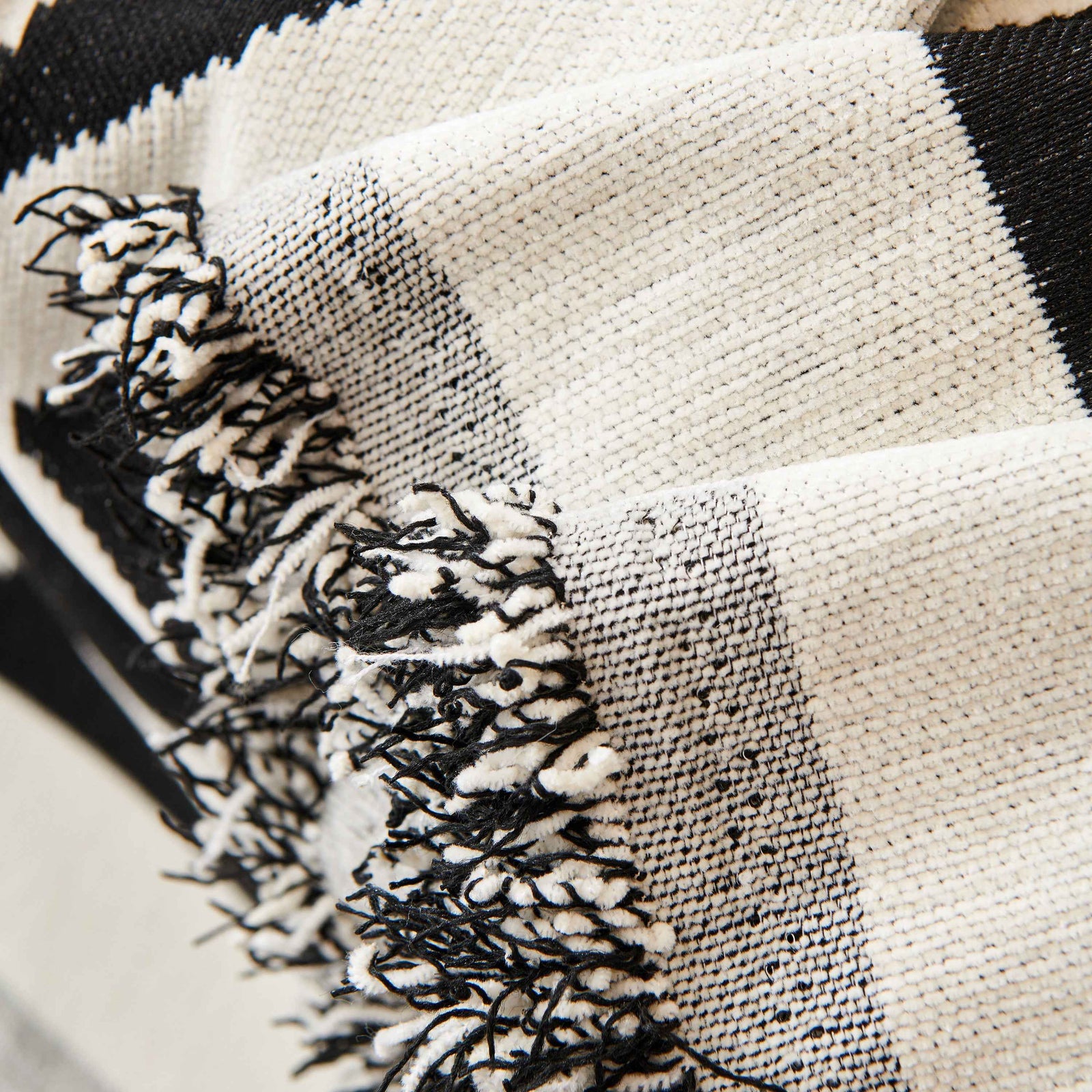 Chenille Geometric Sofa Throw Blanket, Boho Washable Furniture Throw Covers for Sofa