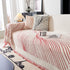 Cozy Striped Sofa Throw Blanket L Shaped Sectional Couch Covers Luxury Throws for Sofas