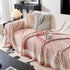 Cozy Striped Sofa Throw Blanket L Shaped Sectional Couch Covers Luxury Throws for Sofas