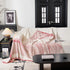 Cozy Striped Sofa Throw Blanket L Shaped Sectional Couch Covers Luxury Throws for Sofas