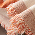 Chenille Geometric Sofa Throw Blanket, Boho Washable Furniture Throw Covers for Sofa