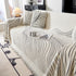 Cozy Striped Sofa Throw Blanket L Shaped Sectional Couch Covers Luxury Throws for Sofas