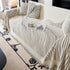 Cozy Striped Sofa Throw Blanket L Shaped Sectional Couch Covers Luxury Throws for Sofas