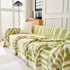 Chenille Geometric Sofa Throw Blanket, Boho Washable Furniture Throw Covers for Sofa