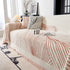 Cozy Striped Sofa Throw Blanket L Shaped Sectional Couch Covers Luxury Throws for Sofas