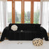 Textural Striped Chenille Sofa Covers, Boho Washable Decor Sofa Blankets Covers