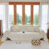Textural Striped Chenille Sofa Covers, Boho Washable Decor Sofa Blankets Covers