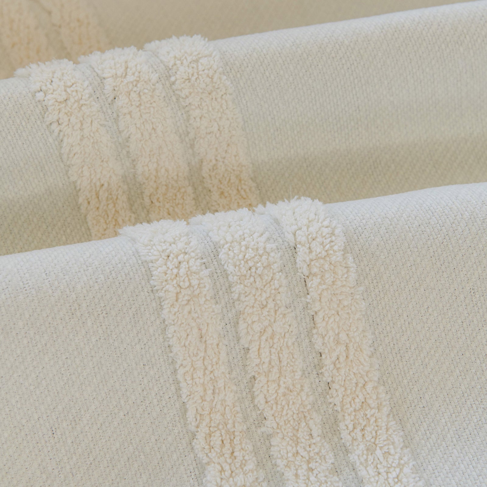 Textural Striped Chenille Sofa Covers, Boho Washable Decor Sofa Blankets Covers