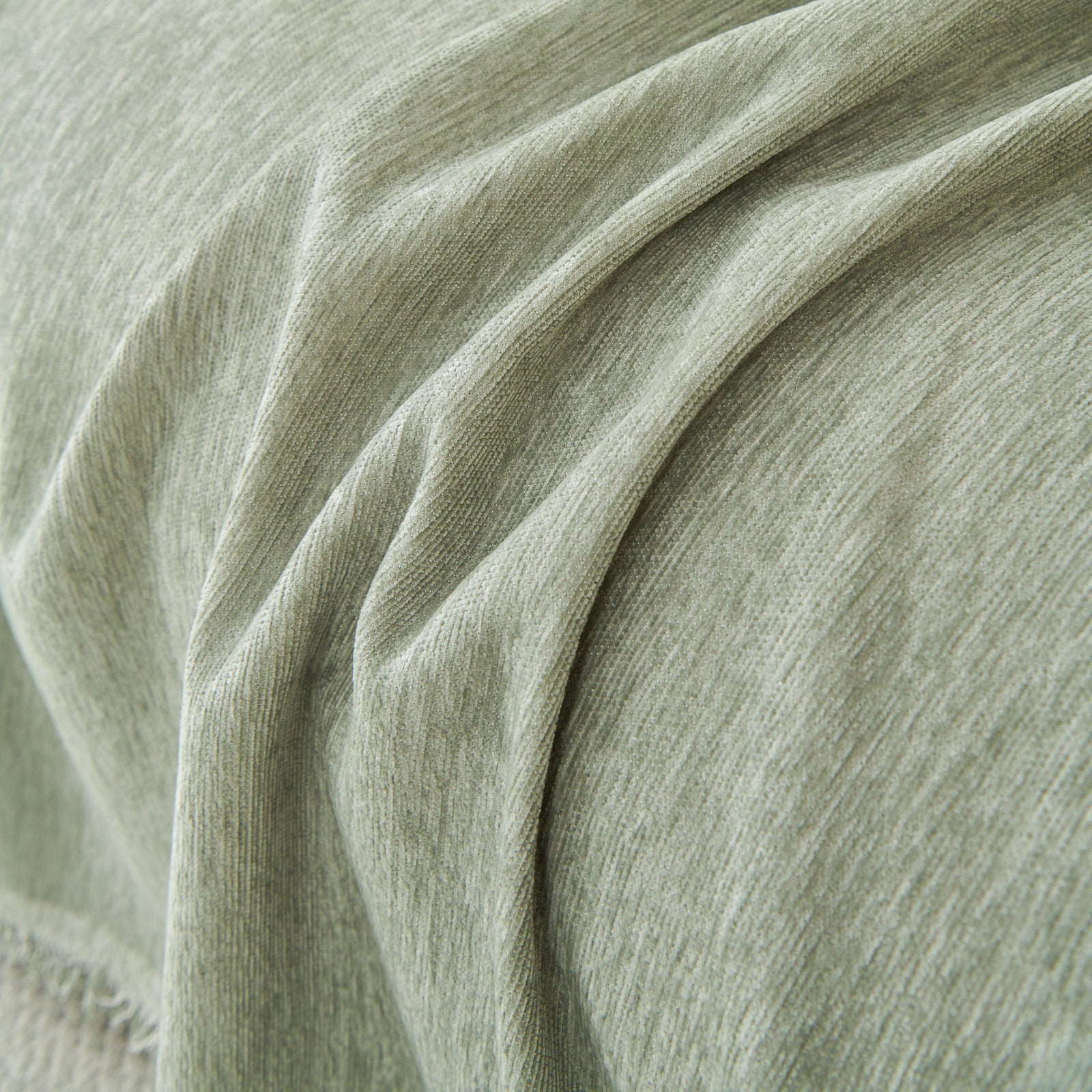 Solid Color Chenille Sofa Throw Blanket, Modern Decor Soft Couch Cover with Fringes