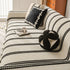 Boho Couch Throw Blanket with Textured Stripes, Sofa Cover for Living Room Decor