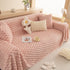 Thick Plush Faux Fur Couch Cover Blanket Warm Fuzzy Blanket Couch Protector for Winter