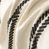 Boho Couch Throw Blanket with Textured Stripes, Sofa Cover for Living Room Decor