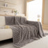Thick Plush Faux Fur Couch Cover Blanket Warm Fuzzy Blanket Couch Protector for Winter