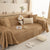 Thick Plush Faux Fur Couch Cover Blanket Warm Fuzzy Blanket Couch Protector for Winter