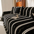 Boho Couch Throw Blanket with Textured Stripes, Sofa Cover for Living Room Decor