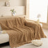 Thick Plush Faux Fur Couch Cover Blanket Warm Fuzzy Blanket Couch Protector for Winter