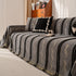 Boho Couch Throw Blanket with Textured Stripes, Sofa Cover for Living Room Decor