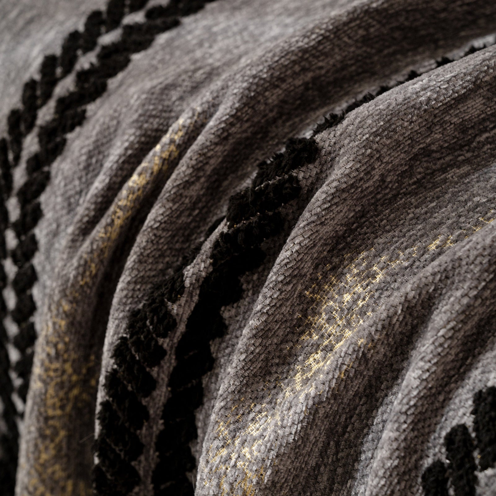 Boho Couch Throw Blanket with Textured Stripes, Sofa Cover for Living Room Decor