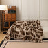 Modern Chenille Bold Abstract Pattern Sofa Cover, Artistic Decorative Furniture Cover
