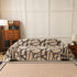 Modern Chenille Bold Abstract Pattern Sofa Cover, Artistic Decorative Furniture Cover