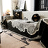 Floral Sofa Slipcovers Reversible Sofa Throw Covers with Tassels Pretty Furniture Covers for Sofas